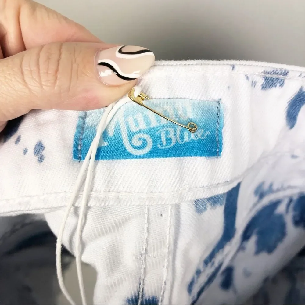 SHOW ME YOUR MUMU | NEW Houston High Waist Tie Dye Denim Shorts Women’s Size 29